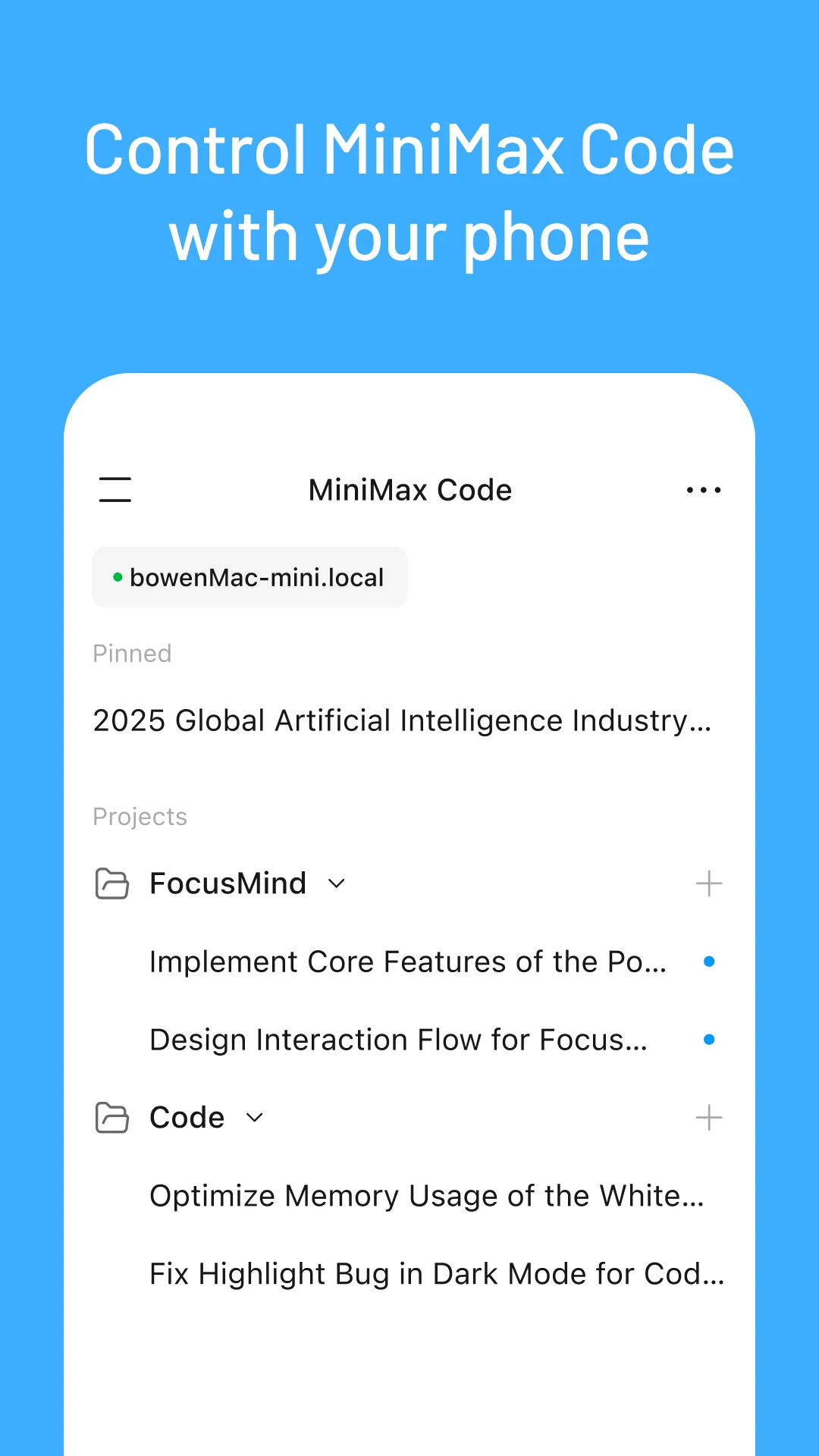 MiniMax - Your AI Agent screenshot